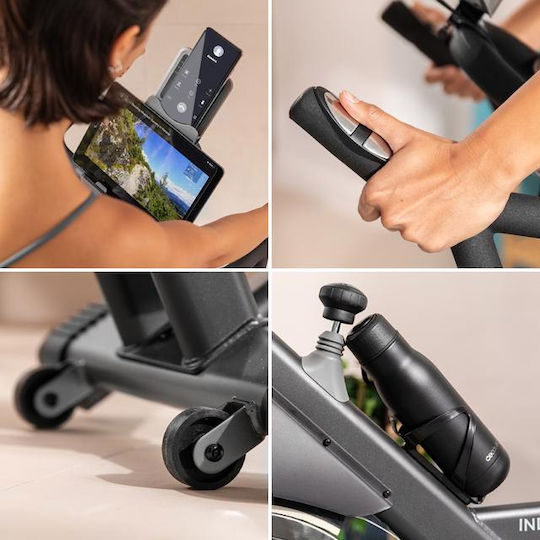 Cecotec DrumFit Indoor 20000 Bicicletă de spinning Magnetic cu roți