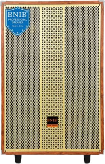 LTC Audio Karaoke-Lautsprecher mit Kabellosen Mikrofonen BT150 BT150 Braun