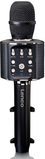 Lenco Wireless Karaoke Microphone in Black Color