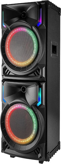 Soundmagic Ηχείο Karaoke με Ενσύρματo Μικρόφωνο και Εφέ Φωτισμού SoundMagic 500 Μαύρο