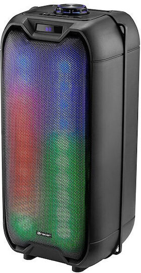Tracer Karaoke Speaker with Wired Microphone and Lighting Effects Rocket TWS TRAGLO46925 Black