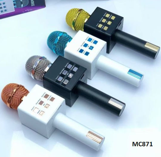 Kabelloses Karaoke-Mikrofon MC871 81005KLD80SL Silber