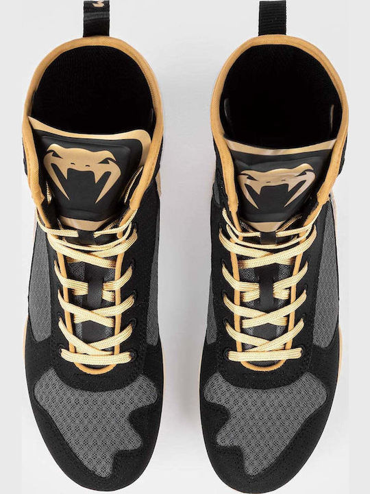Venum Elite Boxing Shoes Black