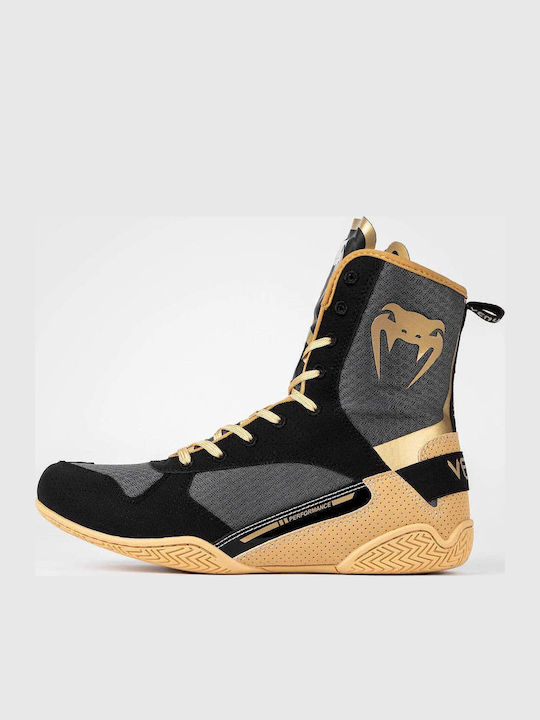 Venum Elite Boxing Shoes Black