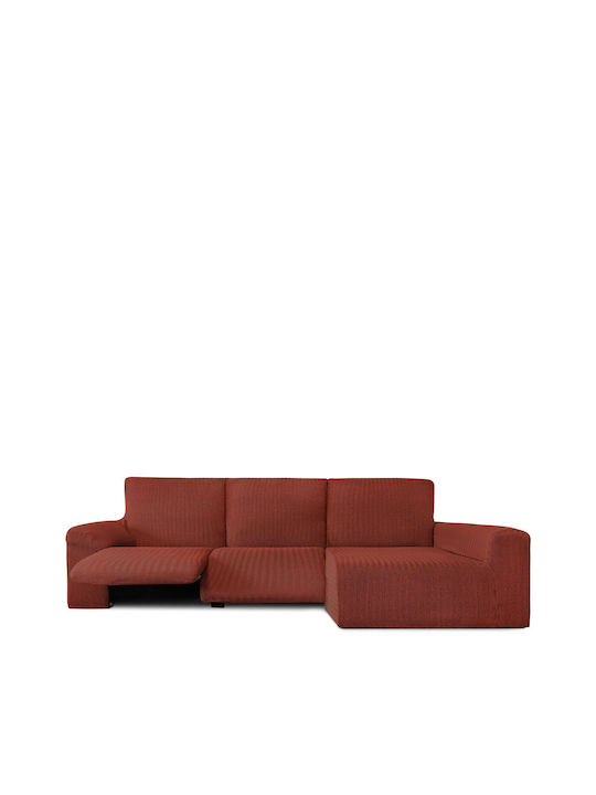 Eysa Four-Seater Sofa Throw 120x360cm Dark Red