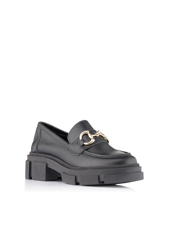 IN LONDON Amelie Loafer Leather Black