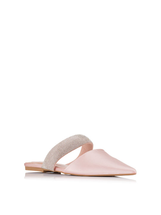 STEPHAN Oriana Oriana Mules Flat Champage