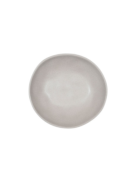 Estia Nordic Farfurie joasă Ceramică Bej cu Diametru 22cm
