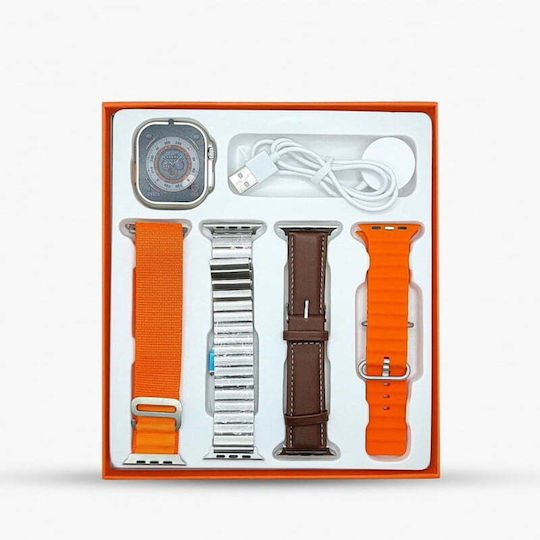 Ultra Y10 Smartwatch με Παλμογράφο (Πολύχρωμο)