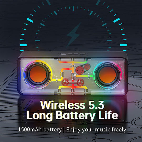 Recci Bluetooth-Lautsprecher 10W Mehrfarbig RSK-W38