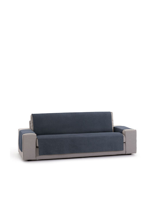 Eysa Mid Blue Sofa Throw 100 X 110 X 115 Cm