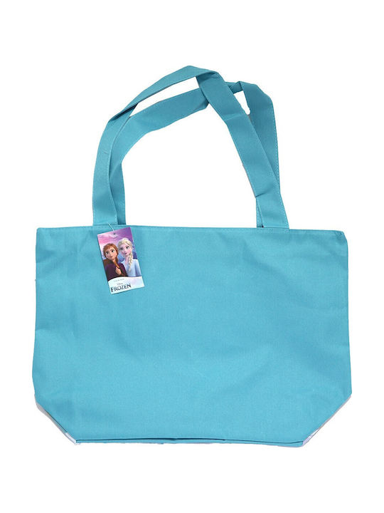 Disney Frozen Παιδική Τσάντα Θαλάσσης Γαλάζια 48x32εκ.