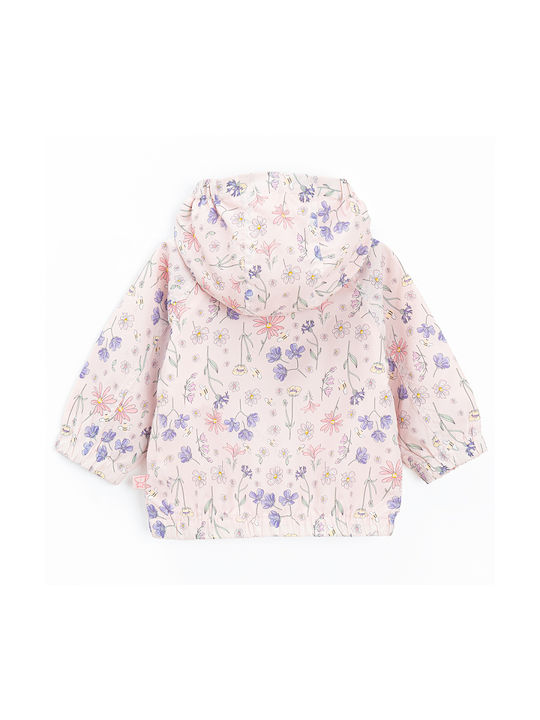 Kinderjacken & Winterjacken Lässig mit Kapuzen-Rosa