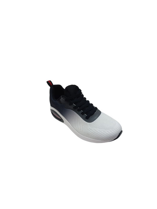 Jomix Bărbați Anatomici Sneakers White-black