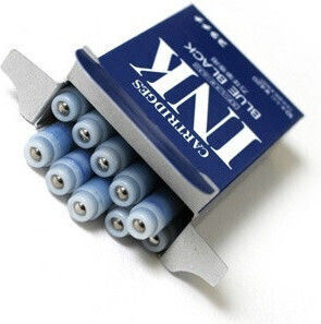 Platinum 10 Ανταλλακτικά Μελάνια για Πένα Μπλε 1.2ml
