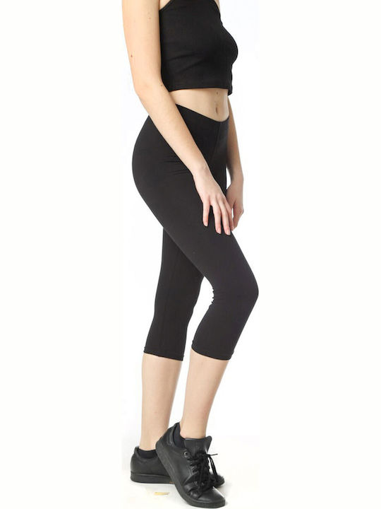 Paco Leggings Mako Capri 2432853 Black Non-Transparent Collection Summer 2024