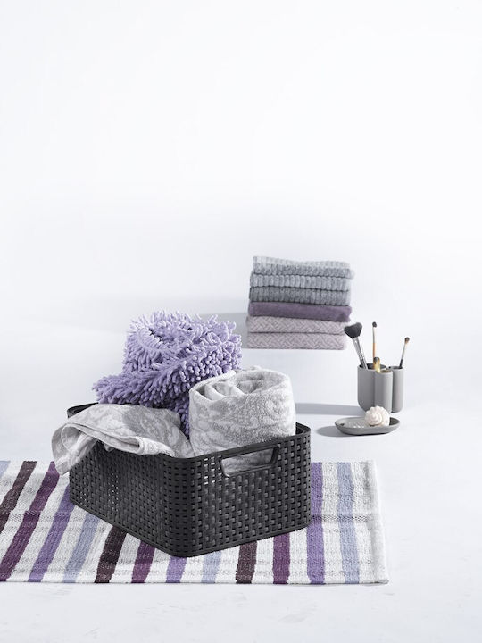 Curver Καλάθι Αποθήκευσης Rattan Γκρι 18lt