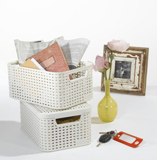 Curver Storage Basket Rattan 6lt 1pcs