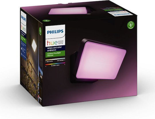 Philips Wandmontiertes Außen-Spotlight LED IP44 15W mit Kaltweiß Licht 15.3x16x22εκ.