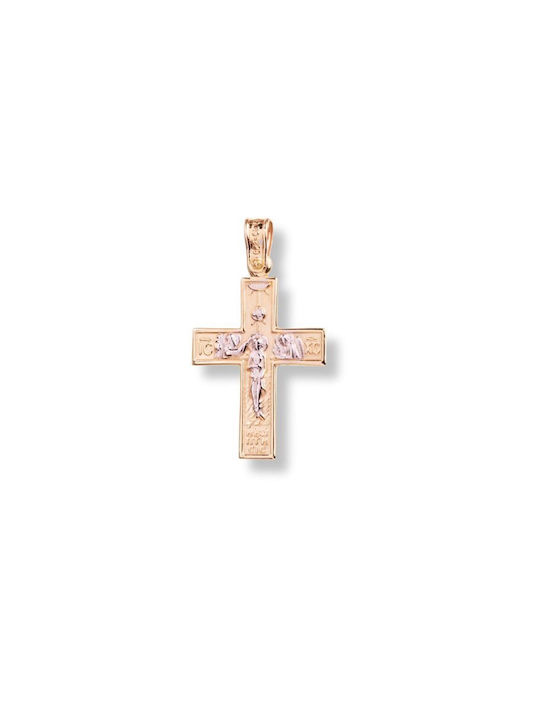 Paraxenies Gold Kreuz 14K Beidseitig