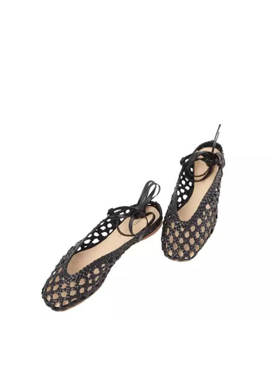 Paloma Barceló Leather Women's Sandals Black