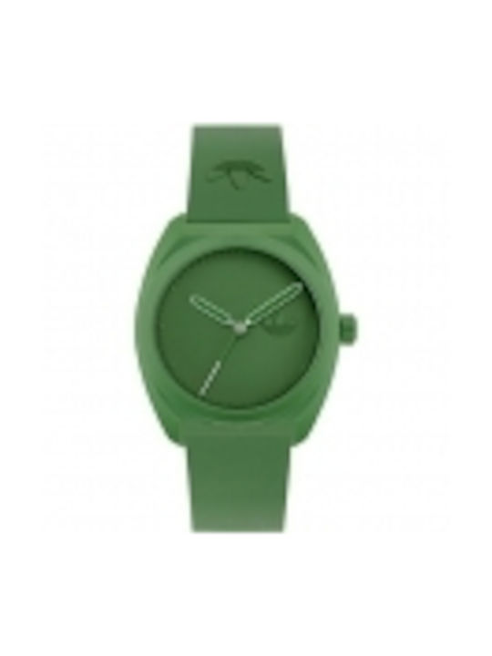 Adidas Project Three Uhr mit Grün Kautschukarmband