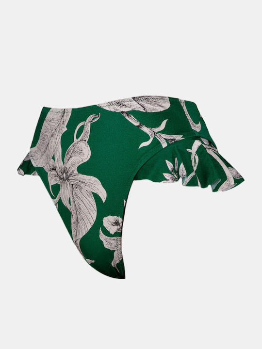 Bikini Slip High Waist Green