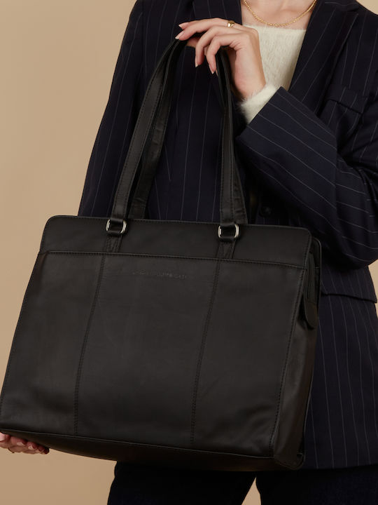 The Chesterfield Brand Tasche Schulter / Handheld Schwarz C38.020600 The Chesterfield Brand Tasche Schulter / Handheld Schwarz C38.020600
