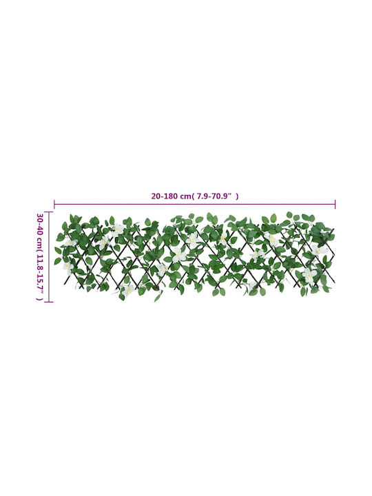 vidaXL Künstliches Laubpaneel 30cm x 1.8m