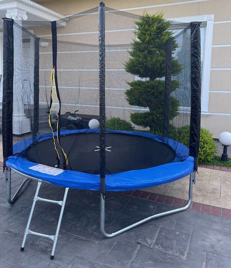 Funfit FunFit Trambulin În Aer Liber Diametru 252 cm Cu Net Și Scară