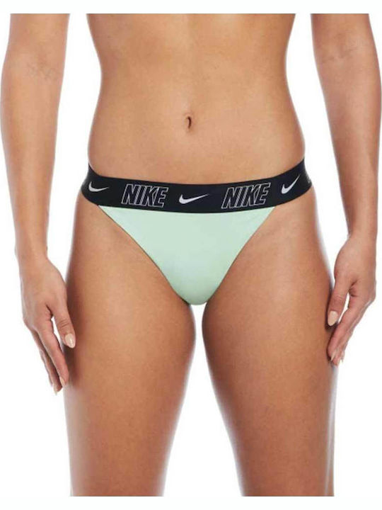 Banded Bikini Bottom Bikini Slip Green