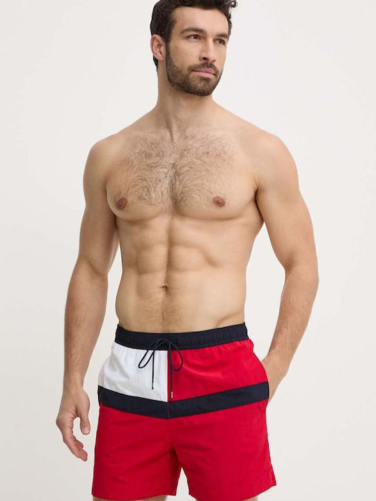 Men's Swimwear Shorts Red