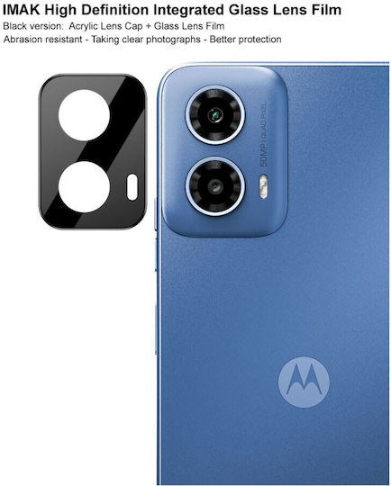 Τζαμάκι Κάμερας Μαύρο για Motorola Moto G34 5G