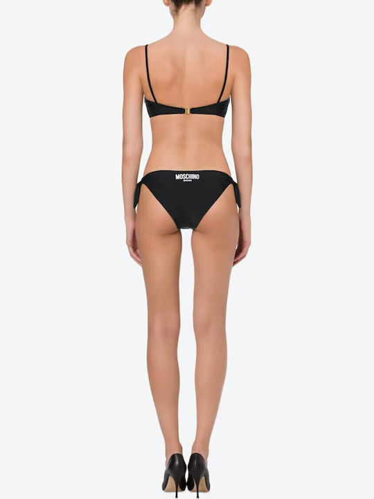 Moschino Bikini Slip Black