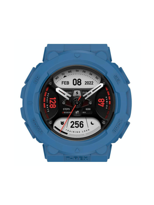 Amazfit T-rex 2 Armor Hollow Tpu Watch Case Dark Blue