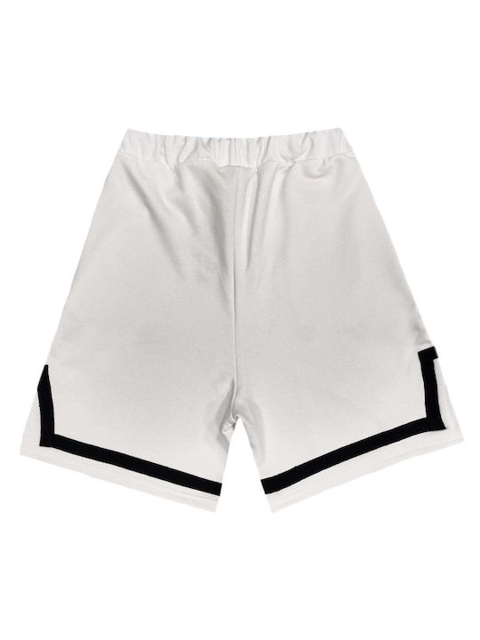 Vinyl Art Clothing Men's Shorts White