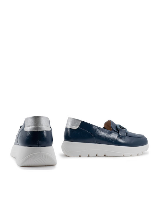 Women's Loafers in Blue Color