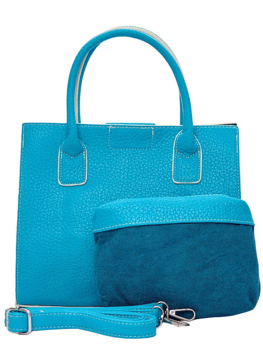 Bag to Bag Damen Tasche Hand Hellblau