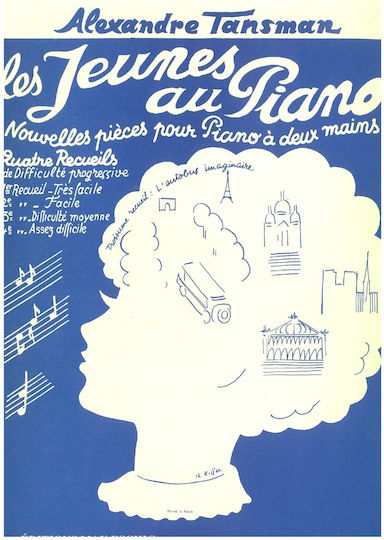 Max Eschig Tansman - Les Jeunes Au Piano, Vol.3 за Пиано