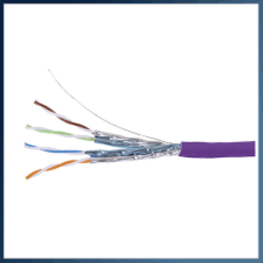 F/UTP Cat.6 Gigabit Network Cable Ethernet Purple