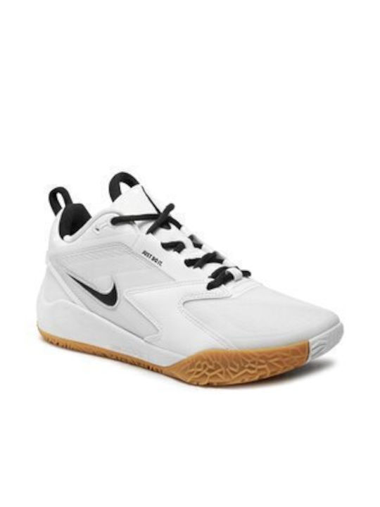 Air Zoom Hyperace 3 Sport Shoes Volleyball White