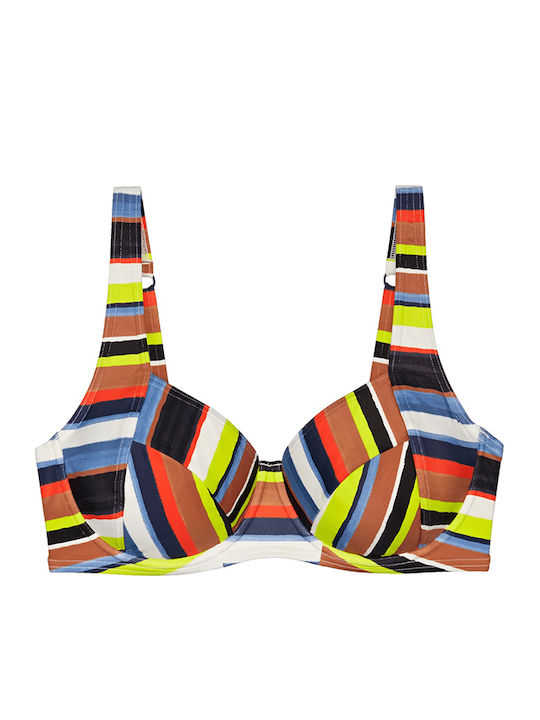 Underwire Bikini Bra Summer Mix & Match with Adjustable Straps Multicolour