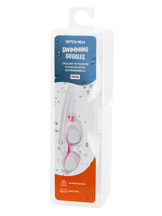 Spokey Swimming Goggles Kids with Anti-fog Lenses White