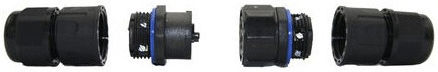 Muff Fus Schrauben Disconnect Button Split 5p 5x16amp Kabeldurchmesser 6mm bis 11mm