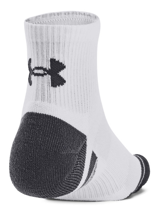Under Armour Performance Running Socks White 3 Pairs