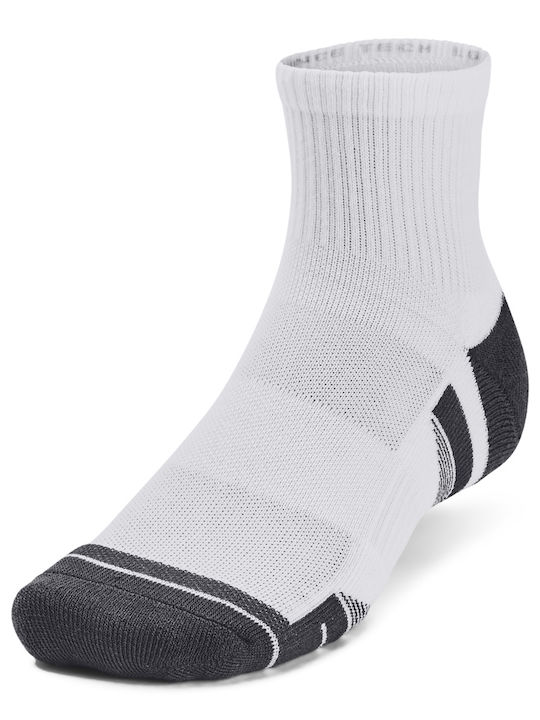 Under Armour Performance Running Socks White 3 Pairs