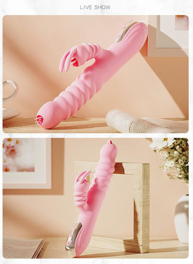 Rabbit Vibrator 2-in-1 Strong G-spot Vaginal Orgasm