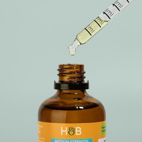 Holland & Barrett Vitamin D Βιταμίνη για Ενίσχυση του Ανοσοποιητικού & την Υγεία των Οστών 400iu Πορτοκάλι 60ml