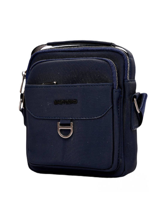 Bag to Bag Herrentasche Schulter / Crossbody Blau