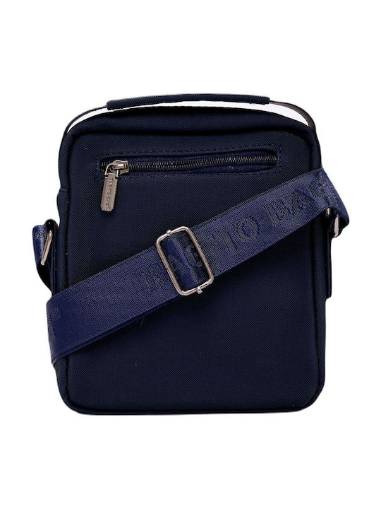 Herrentasche Schulter / Crossbody Blau